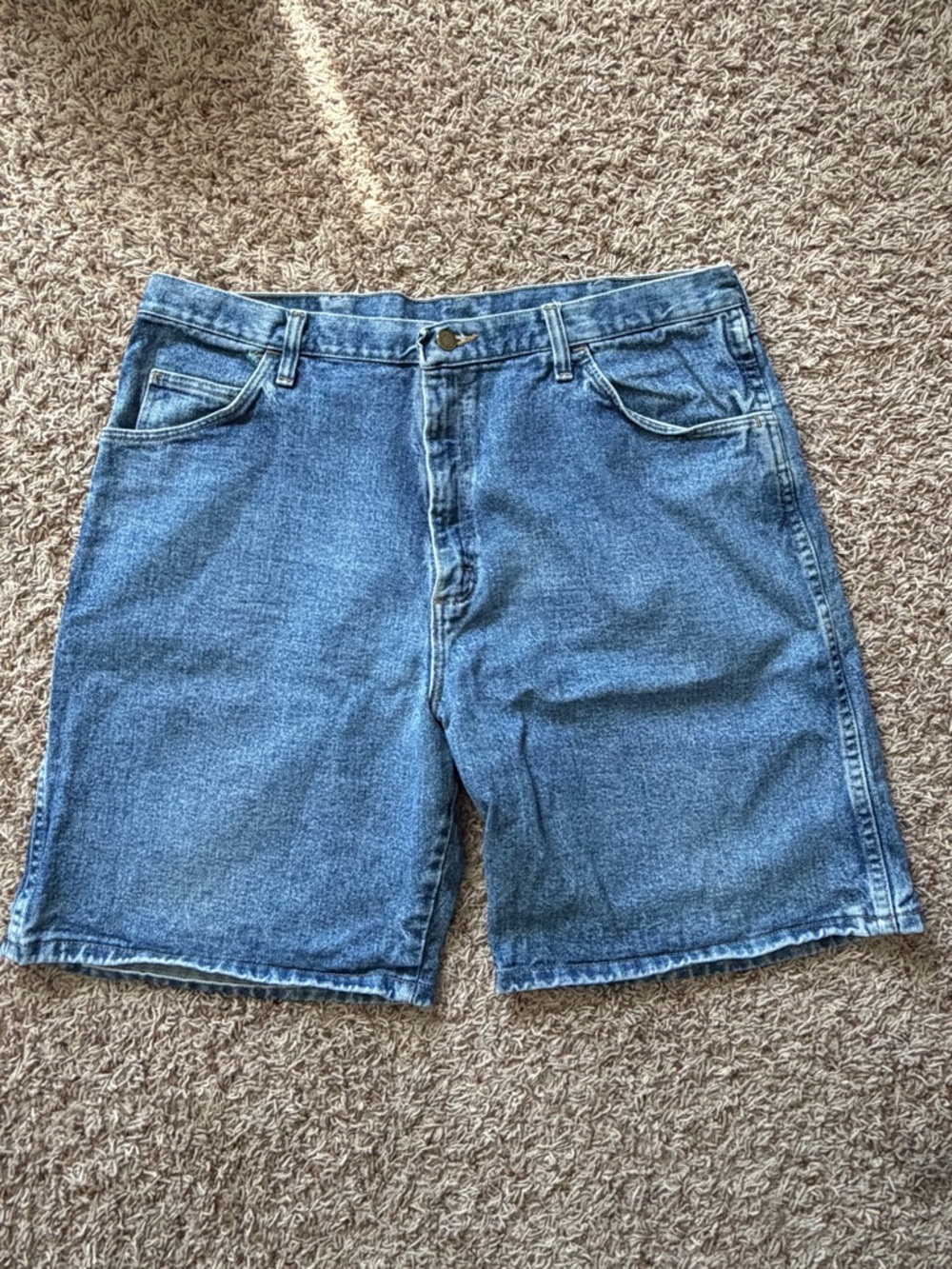 90’s Vintage Wrangler Denim Jorts in Blue Wash